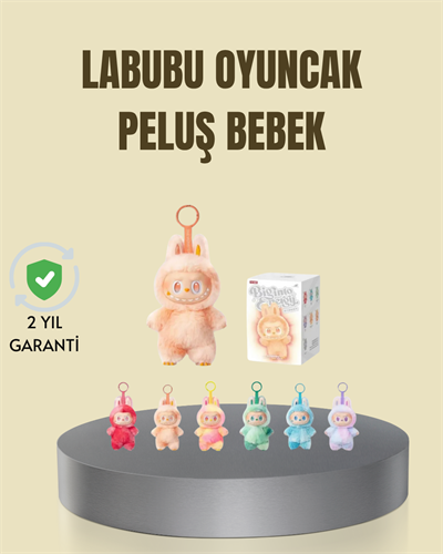 Dekoratif Labubu Peluş Figür Oyuncak Yeni Seri