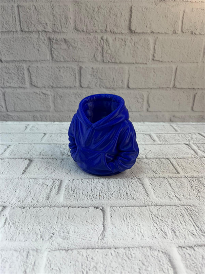 Dekoratif Lacivert Hoodie Kalemlik 10x10 cm