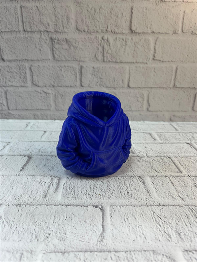 Dekoratif Lacivert Hoodie Kalemlik 10x10 cm