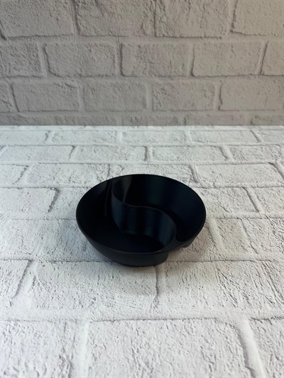 Dekoratif Siyah Çerezlik Kase 4’lü Set 3x12 cm