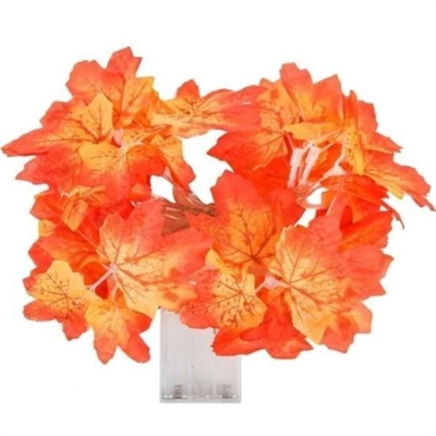 Dekoratif Sonbahar Yapraklı Şerit LED Işık