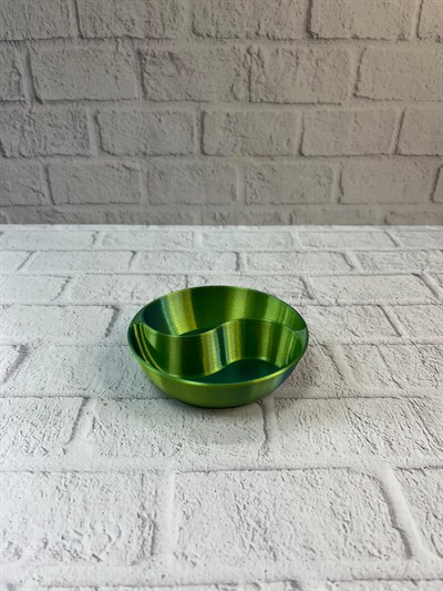 Dekoratif Yeşil Çerezlik Kase 4’lü Set 3x12 cm