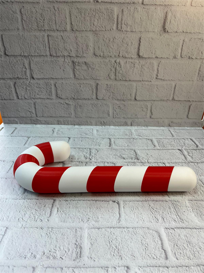 Dekoratif Yılbaşı Şekeri Yerde Biblo Salon Dekoru 13x34 cm