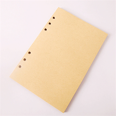 Deri Yaprak Desenli Çizgisiz Defter