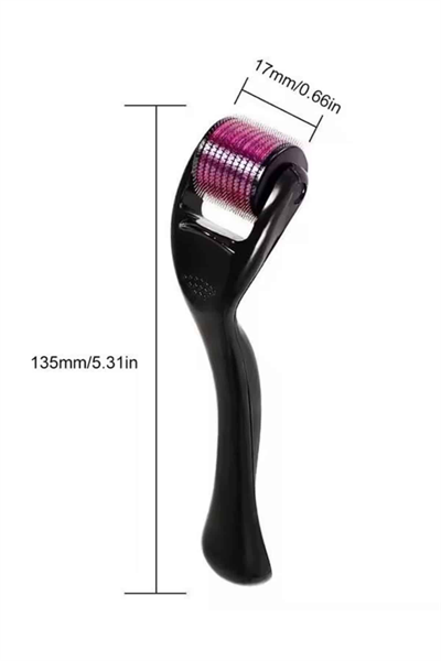 Derma Roller Titanyum Uçlu 540 Iğneli 1 Mm Iğne