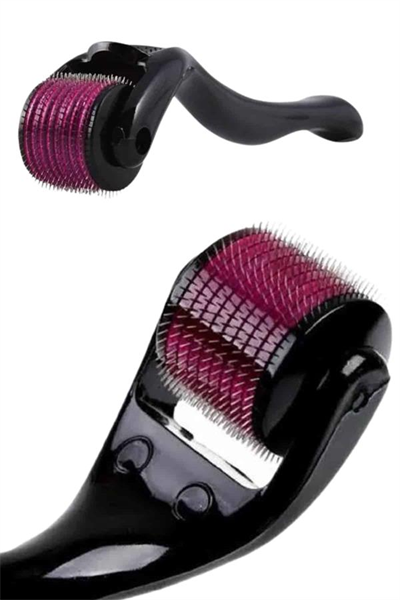 Derma Roller Titanyum Uçlu 540 İğneli 1 Mm Saç Sakal Çıkarma Ve Cilt Bakım Masaj Aleti
