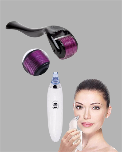 Dermaroller + Siyah Nokta Temizleyici Setı