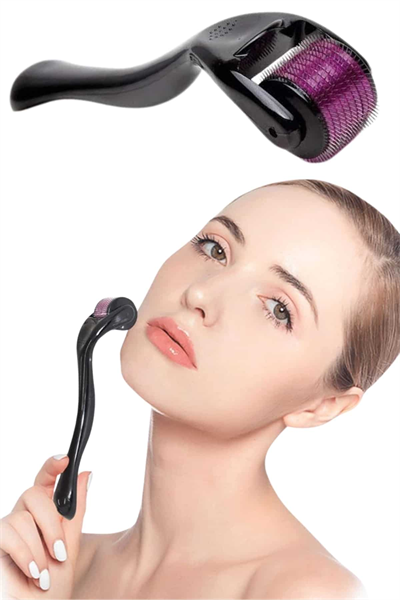 Dermaroller Titanyum 540 Iğneli 1 Mm Saç Kaş Sakal Serum Kullanıma Uygun