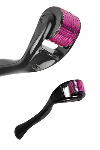 Dermaroller Titanyum 540 Iğneli 1 Mm Saç Kaş Sakal Serum Kullanıma Uygun