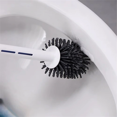 Deterjan Hazneli Silikon Tuvalet Fırçası