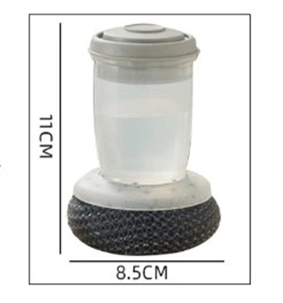 Deterjan Hazneli Telli Bulaşık Fırçası