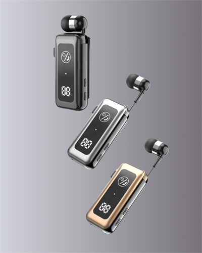 Dijital Ekranlı ve Hızlı Şarjlı Bluetooth 5.2 Makaralı Kulaklık
