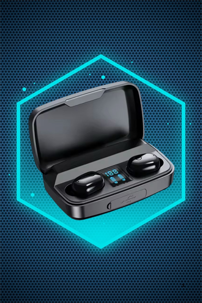 Dijital Göstergeli Bluetooth Kulaklık Kablosuz TWS Stereo Bluetooth 5.0