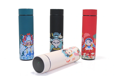 Dijital Göstergeli Paslanmaz Çelik Termos