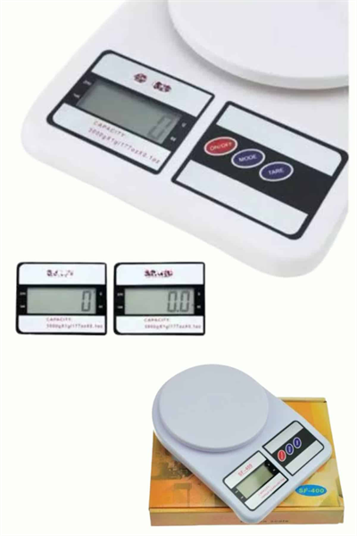 Dijital Hassas 10 Kg Mutfak terazisi tartısı LCD Ekran Mutfak Tartısı