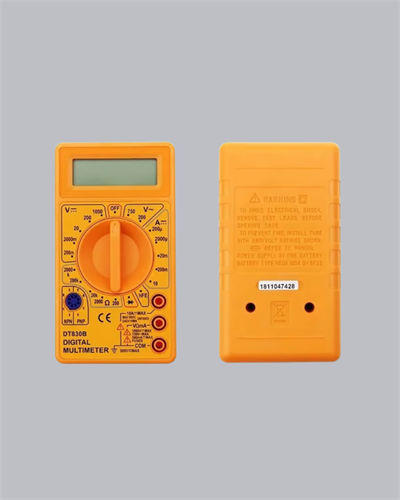 Dijital Multimetre Ölçü Aleti AC DC Ölçüm ve LCD Ekranlı
