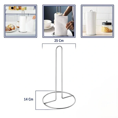 Dik Kağıt Havluluk Krom Renk