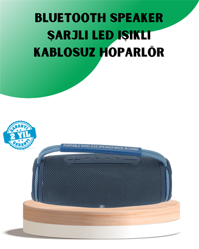 Dış Mekan Uyumlu IPX5 Suya Dayanıklı Kablosuz Hoparlör
