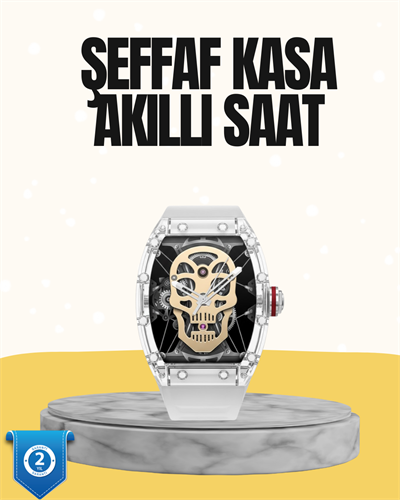 Dokunmatik Akıllı Saat Sesli Asistan ve GPS Özellikli