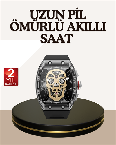 Dokunmatik Akıllı Saat Sesli Asistanlı Geniş Özellikli