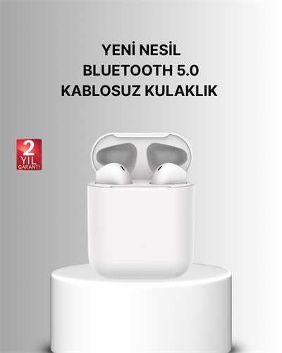 Dokunmatik Kontrollü 2. Nesil Bluetooth 5.0 Uzun Pil Ömürlü Kulaklık