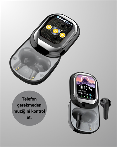 Dokunmatik Kontrollü Bluetooth Kulaklık – Pods Fine Uyumlu