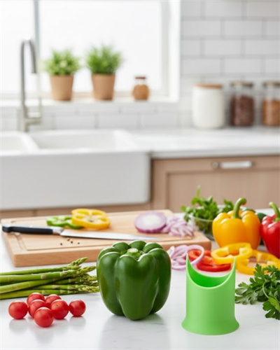 Dolmalık Biber ve Kabak İçin Çekirdek Temizleyici Mutfak Aparatı