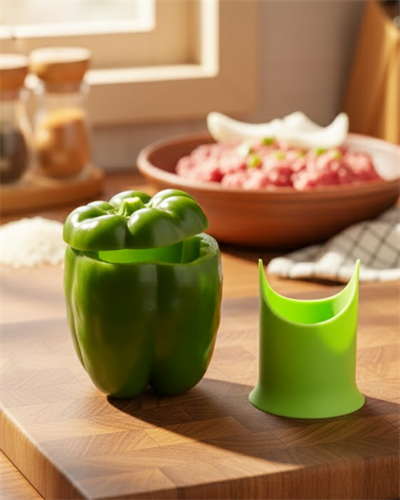 Dolmalık Biber ve Kabak İçin Çekirdek Temizleyici Mutfak Aparatı