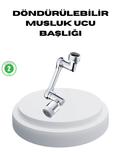 Dönebilir Musluk Başlığı – Lavabo Temizliği ve El-Yüz Yıkamada Maksimum Rahatlık