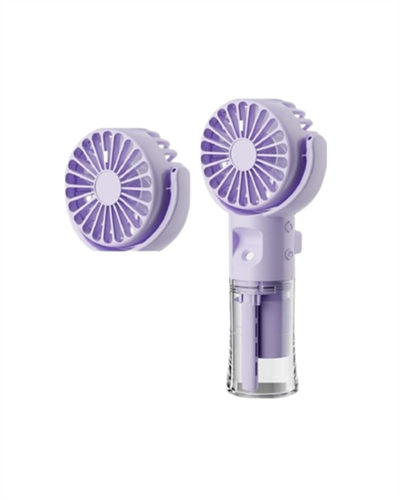 Dönen Su Sisli El Fanı – 4 Kademeli Rüzgar, Şeffaf Su Haznesi, Sessiz Çalışma