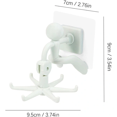 Döner Başlı Rambo Askılık