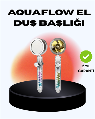 Döner Pervaneli El Duşu Başlığı – Su Tasarruflu, Basınç Artırıcı, Yağmur Etkili