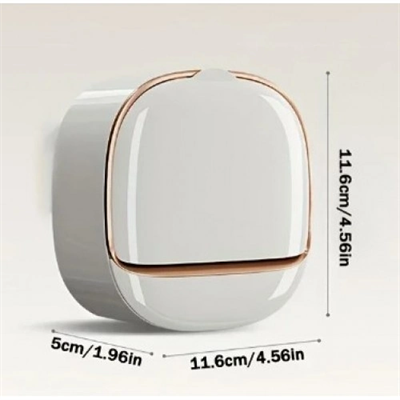 Drenaj Hazneli Kapaklı Katı Sabunluk