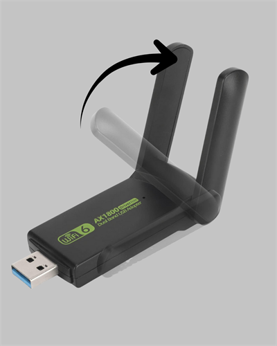 Dual Band USB WiFi Adaptör – 1200 Mbps Hız
