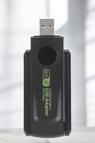 Dual Band Wifi Alıcı Adaptör USB 3.0 Destekli