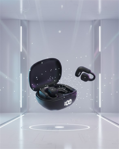 Dual Mikrofonlu Açık Kulak Kablosuz Kulaklık Net Görüşme