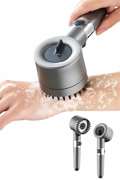 Duş Başlığı Yüksek Basınçlı Masaj Taraklı 3 Kademeli