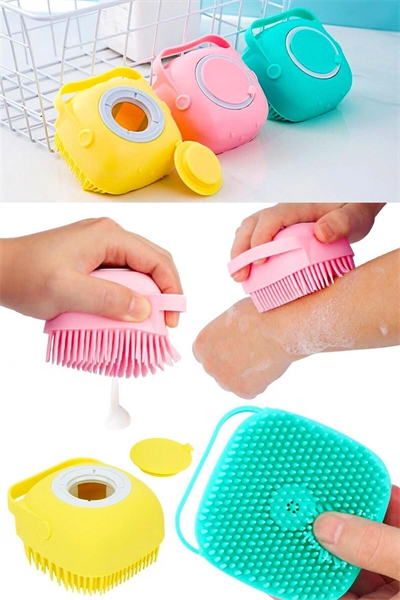 Duş Jeli Hazneli Banyo Masaj Kesesi