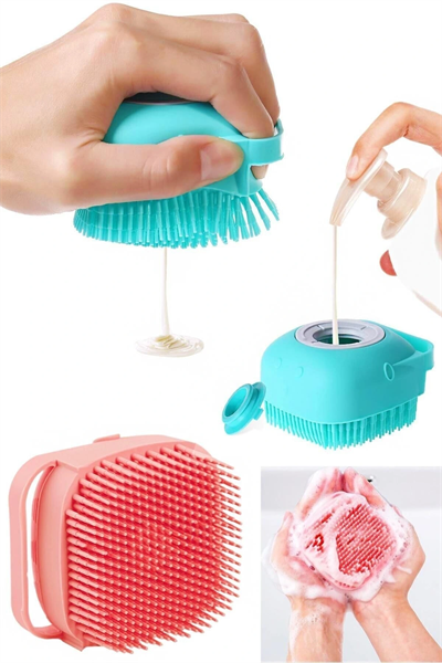 Duş Jeli Hazneli Banyo Masaj Kesesi