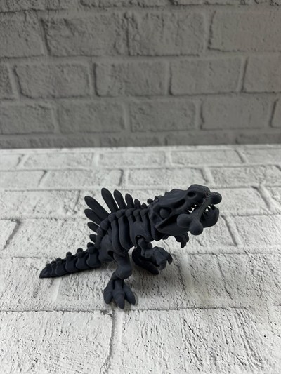 Eklemli Hareketli Dinazor Figürü Siyah – Dekoratif Masa Üstü Oyuncak