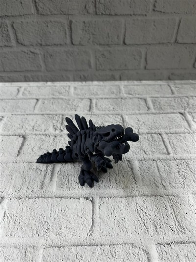 Eklemli Hareketli Dinazor Figürü Siyah – Dekoratif Masa Üstü Oyuncak