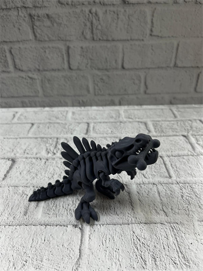 Eklemli Hareketli Dinazor Figürü Siyah – Dekoratif Masa Üstü Oyuncak