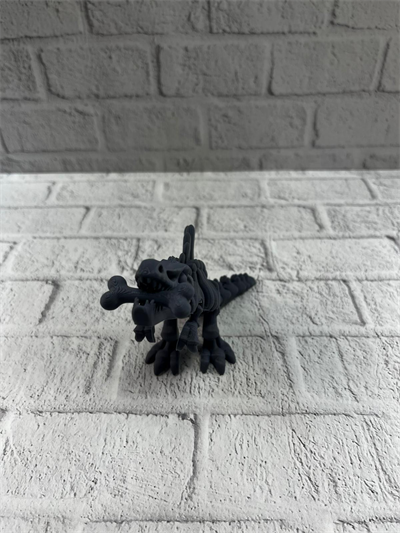 Eklemli Hareketli Dinazor Figürü Siyah – Dekoratif Masa Üstü Oyuncak