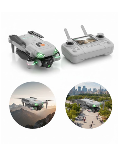 Ekranlı Kumandalı Drone Engel Algılamalı Kolay Kontrol