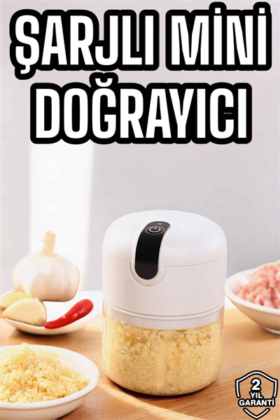 El Rondosu Mini Şarjlı Doğrayıcı Taşınabilir 250 ml