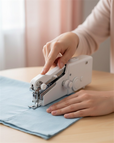 El Tipi Mini Dikiş Makinesi Perde ve Kıyafet Tamiri İçin
