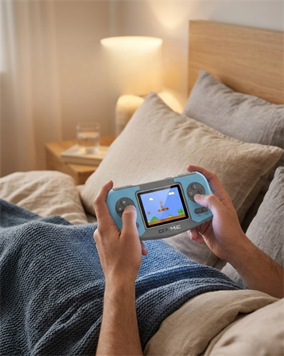 El Tipi Oyun Konsolu Dahili Retro Oyunlar TV Bağlantısı Destekli Taşınabilir Game Console