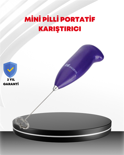 El Tipi Pratik Mikser – Kahve, Süt, Bebek Maması ve Yumurta Çırpıcı