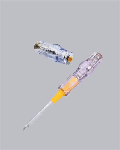 Elektrik Test Kalemi Neon Işıklı Nikel Kaplama 110-220V Dirençli