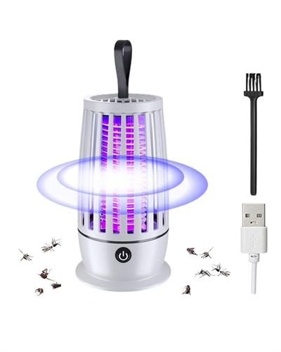 Elektrikli Böcek Öldürücü UV Işıklı Gece Lambası Sessiz Çalışan Geniş Alan Etkili
